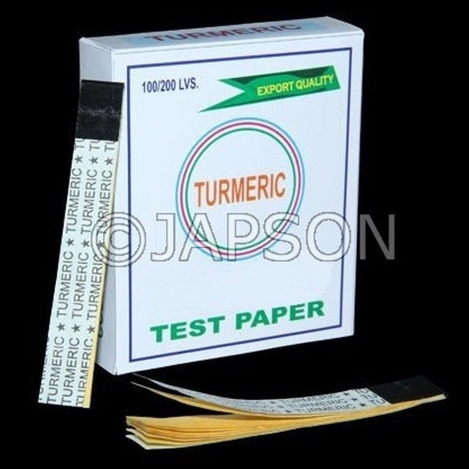 Turmeric Paper Turmeric Paper